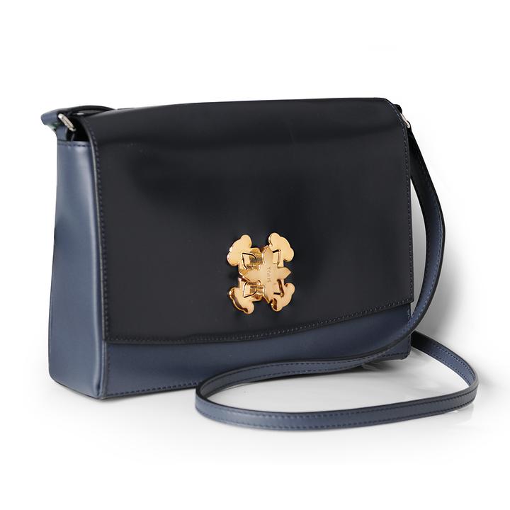 Handtasche 'Louise' dblau 26cm von Tous