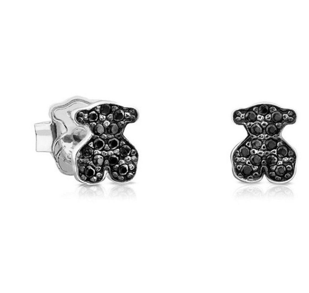 Tous Ohrring-Set Støíbrné medvídkové náunice s onyxem Icon Color 614933520 von Tous