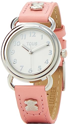 Tous Watches Baby Bear Damen Uhr analog Quarzwerk mit Leder Armband 500350180 von TOUS