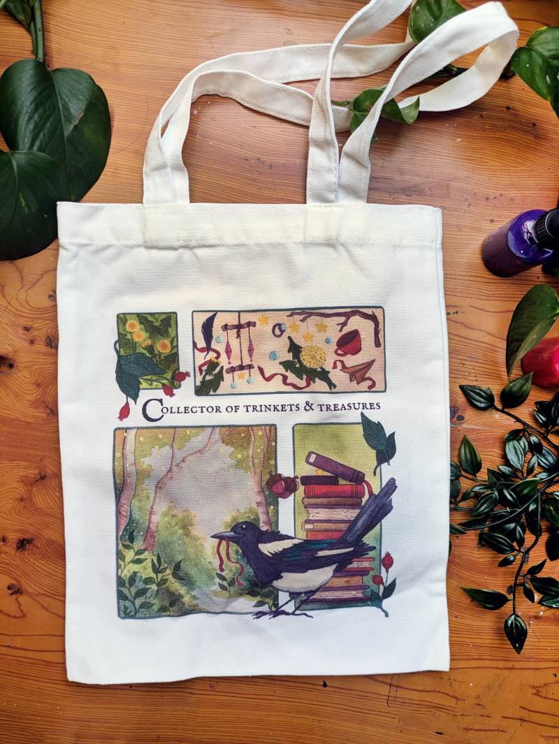 Totebag "Collector Of Trinkets & Treasures" Totebag "Collector Of Trinkets & Treasures" von TousledBird