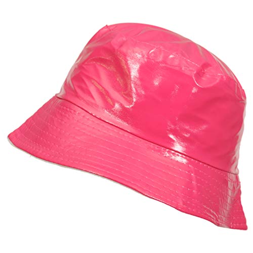 Toutacoo, Regenhut Vinyl Wasserdicht (14- Fuchsia Rosa) von Toutacoo