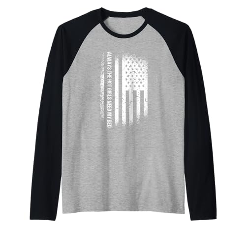 Immer brauchen die heißen Mädchen Meinen Bettabschleppwagenfahrer Raglan von Tow Truck Driver Operator Tow Trucker Present