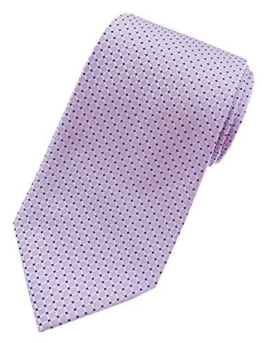 Towergem Extra Lange Herren Krawatte Mikrofaser XL Kariert Krawatte 63" von Towergem