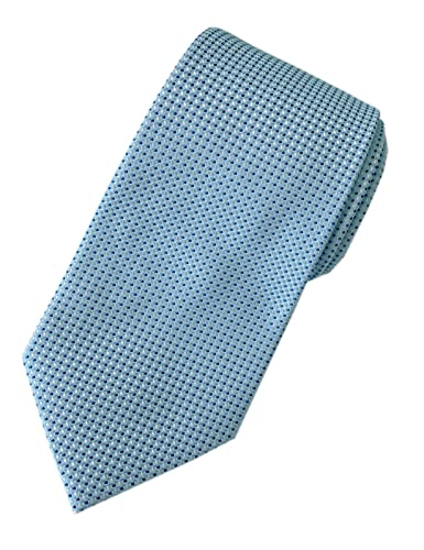 Towergem Extra lange Blau Krawatte XL 160 cm lange Geschäftsanzug Herren Krawatte von Towergem