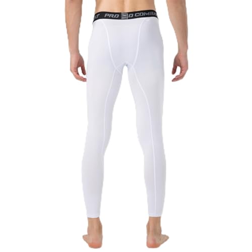 Towintec Kompressionshose Lang Herren Funktionsunterhose Atmungsaktiv Laufhose Strumpfhose Unterhosen Gym Trainingshose Athletisches Sporthosen für Fitness Joggen Radfahren Grundschicht von Towintec
