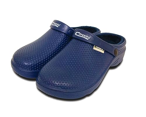 Town & Country Clogs für Herren/Damen, Herren, Marineblau, superweich, leicht, gepolstert, Gr, navy, 42 2/3 EU von Town & Country