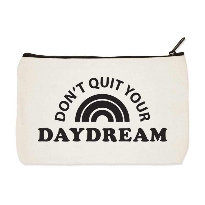 Beenden Sie Nicht Ihren Tagtraum - Canvas Zip Beutel Make-Up Tasche Bleistift Fall Reise-Beutel Beenden Sie Nicht Ihren Tagtraum - Canvas Zip Beutel Make-Up Tasche Bleistift Fall Reise-Beutel von Towne9