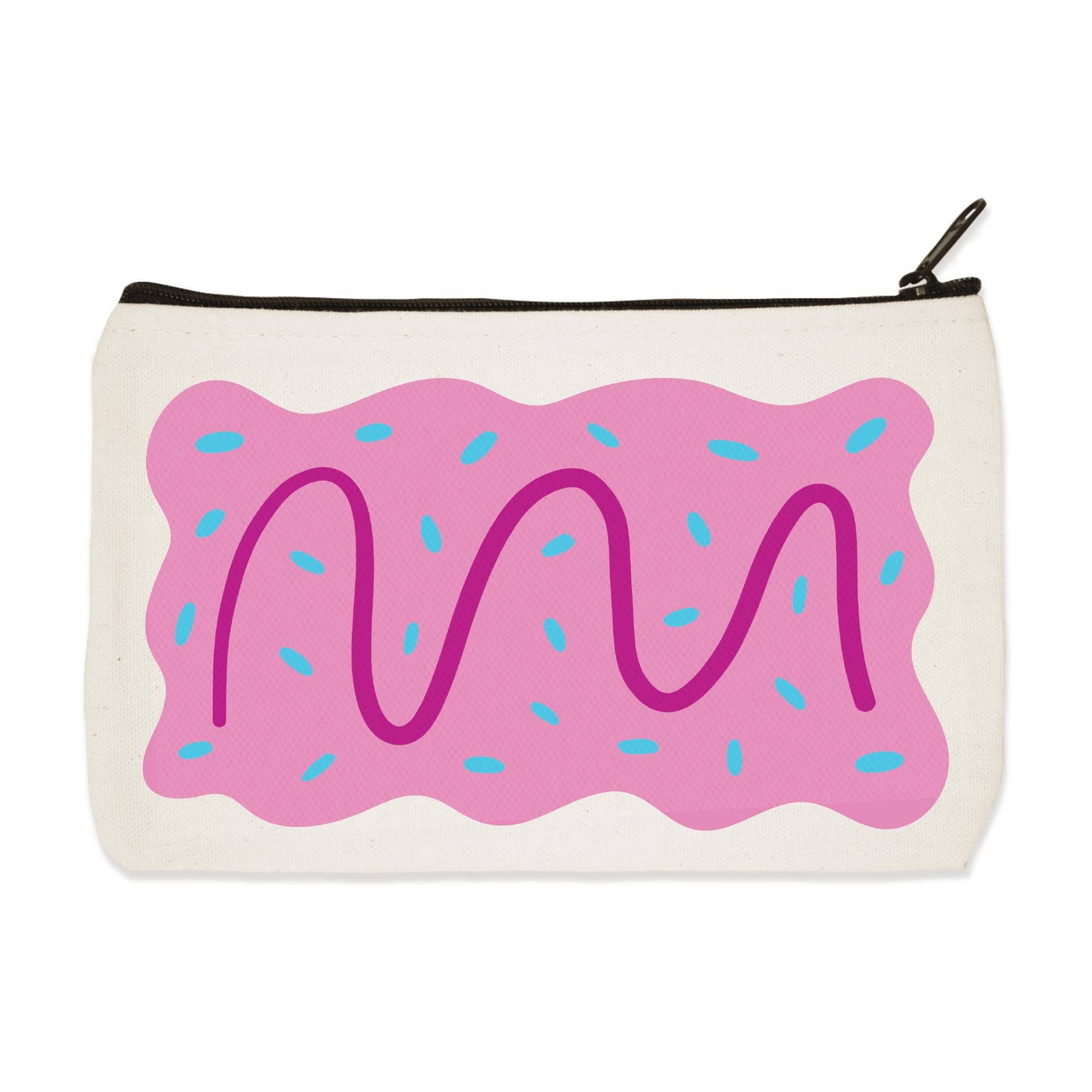 Pop Tart Canvas Zip Beutel - Make-Up Tasche Bleistift Fall Reise-Beutel Pop Tart Canvas Zip Beutel - Make-Up Tasche Bleistift Fall Reise-Beutel von Towne9