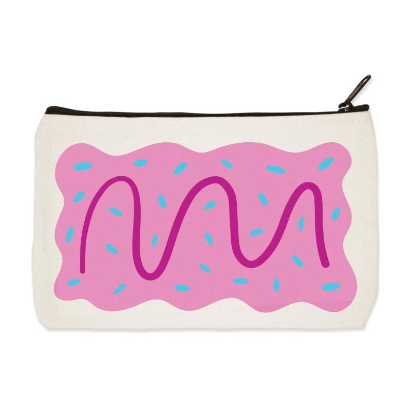 Pop Tart Canvas Zip Beutel - Make-Up Tasche Bleistift Fall Reise-Beutel Pop Tart Canvas Zip Beutel - Make-Up Tasche Bleistift Fall Reise-Beutel von Towne9