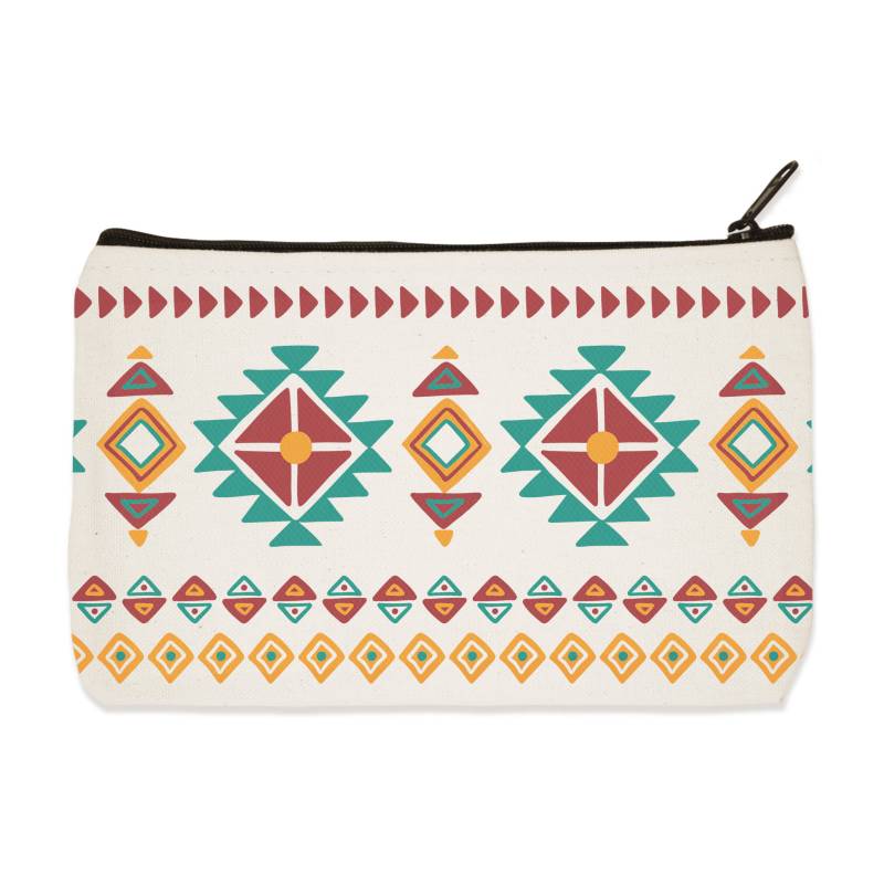 Südwesten Canvas Zip Beutel - Make-Up Tasche Bleistift Fall Reise-Beutel Südwesten Canvas Zip Beutel - Make-Up Tasche Bleistift Fall Reise-Beutel von Towne9