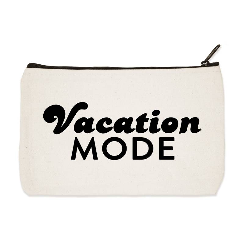 Urlaub-Modus - Canvas Zip Beutel Make-Up-Tasche Bleistift Fall Reise-Beutel Urlaub-Modus - Canvas Zip Beutel Make-Up-Tasche Bleistift Fall Reise-Beutel von Towne9
