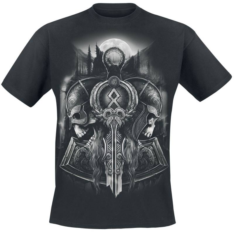 Toxic Angel Guardian Of Midgard T-Shirt schwarz in M von Toxic Angel