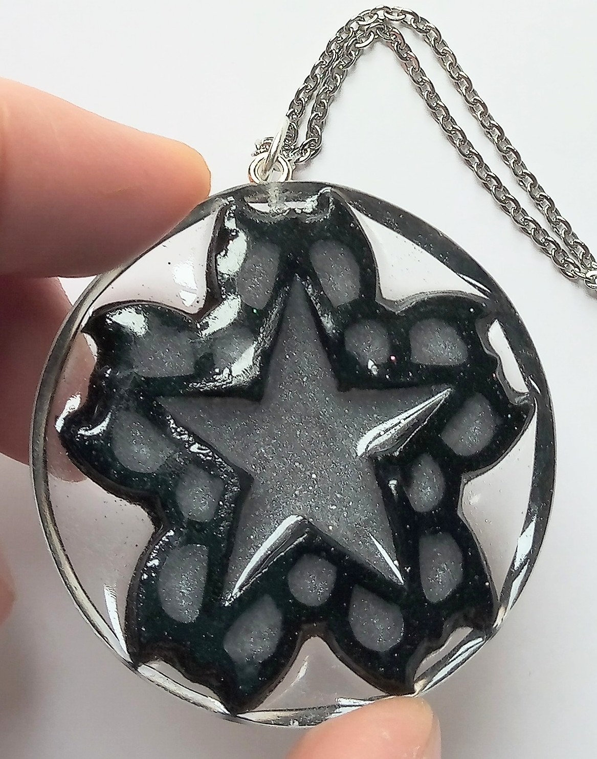 Bvp Trauer Stern Anhänger Kette Bvp Trauer Stern Anhänger Kette von ToxicGlamour