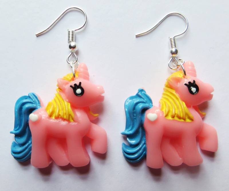 Niedliche My Little Pony Style Einhorn Ohrringe von ToxicGlamour
