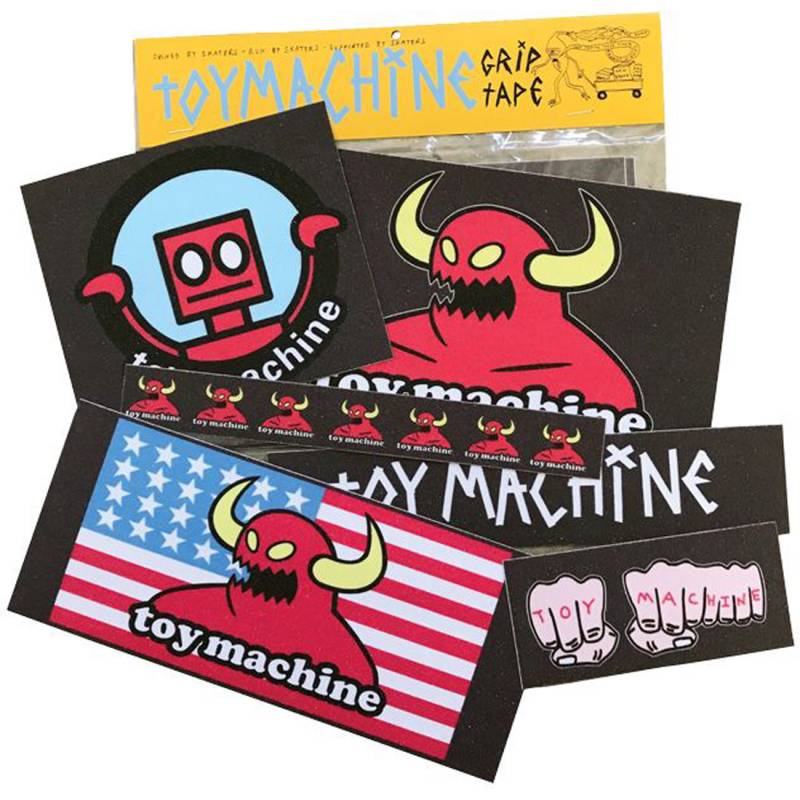 Toy-Machine Griptape Grip Sticker Pack Toy-Machine Griptape Grip Sticker Pack von Toy-Machine