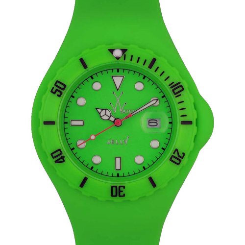 ToyWatch Unisex-Armbanduhr Analog Silikon JY24GR von ToyWatch