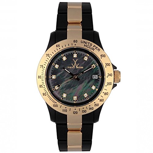 ToyWatch Unisex-Armbanduhr Analog Verschiedene Materialien HM12BKGD von ToyWatch