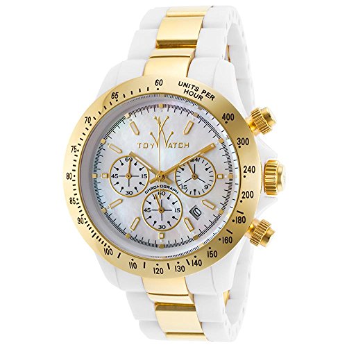ToyWatch Unisex-Armbanduhr Chronograph Verschiedene Materialien HM16WHGD von ToyWatch