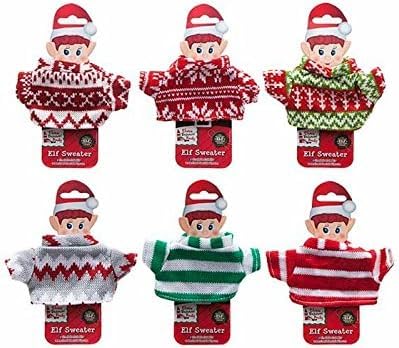 Toyland® Elf Strickpullover - Naughty Elf Weihnachtsaccessoires (1x Zufälliger Elf Strickpullover) von Toyland