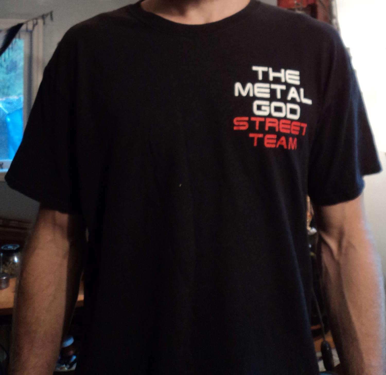 Rare Metal God Rob Halford Heavy Werbe-T-Shirt | M Judas Priest Rare Metal God Rob Halford Heavy Werbe-T-Shirt | M Judas Priest von Toyquest