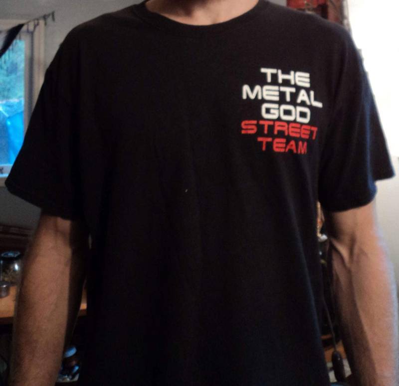 Rare Metal God Rob Halford Heavy Werbe-T-Shirt | M Judas Priest Rare Metal God Rob Halford Heavy Werbe-T-Shirt | M Judas Priest von Toyquest