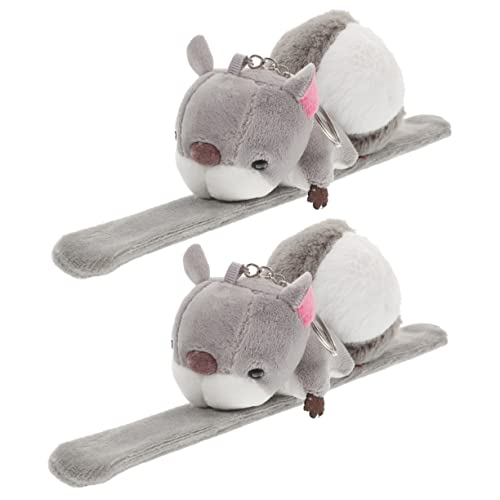 2 Stück Tier Slap Armbänder für Kuscheltier Partygeschenke Großer Slap Bracelet für Feste und Geburtstagsfeiern von Toyvian