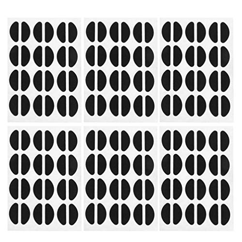 Paare Silikon Nasenpads Brille Nasenpolster Selbstklebend Rutschfeste Brillenpads Brillen Pads Anti Rutsch für Gläser Plastikbrille von Toyvian