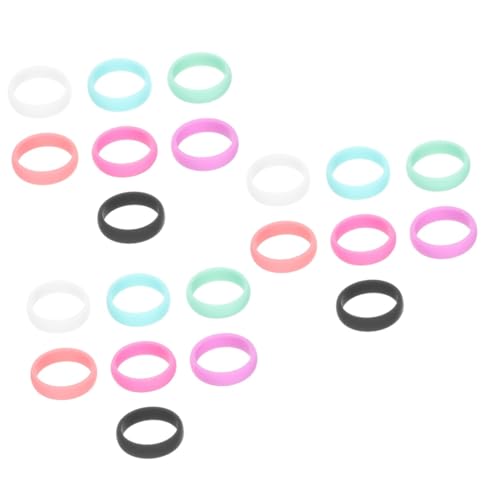 3 Sätze Silikonringe Für Frauen Teiliges Flexiblen Atmungsaktiven Farben Für Hochzeit Und Sicher Und Langlebig 7 Stücke * 3 von Toyvian