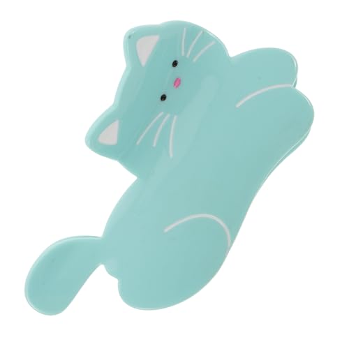 Süße Katzen Haarspange Kleine Haarspangen Acetat Himmelblaue Tierklauenklammer für Frauen Langlebiges Bequemes Haar Accessoire für Freizeit von Toyvian