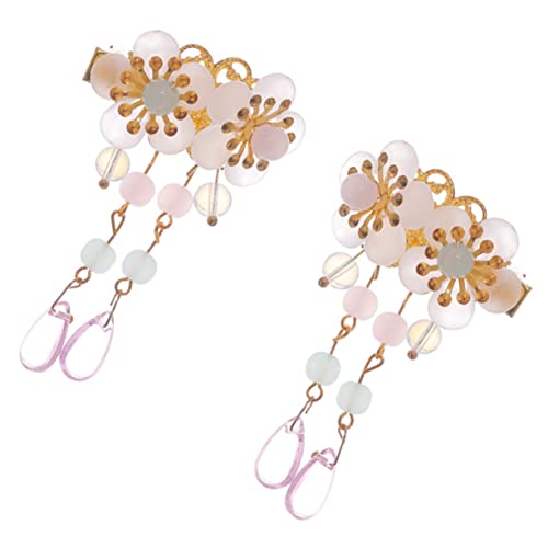 Toyvian Kinder Haar Chinesischen Stil Blume Haar Clip Kopfschmuck Jungen Und Mädchen Haar Clip Kind Kopfschmuck von Toyvian