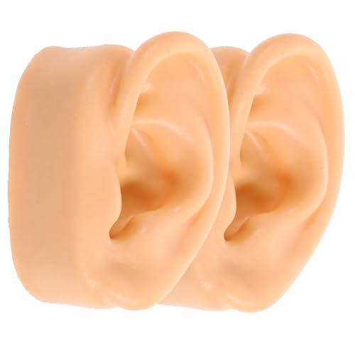 Toyvian 1 Paar Ohr Display Requisiten Silikonohrmodell Ohrenmodell gefälschte Ohrmodelle Ohrenschmalz Ohrenstreich-Modell Stecker Körperteile aus Silikon Streich-Ohr-Modell Kieselgel Toyvian 1 Paar Ohr Display Requisiten Silikonohrmodell Ohrenmodell gefälschte Ohrmodelle Ohrenschmalz Ohrenstreich-Modell Stecker Körperteile aus Silikon Streich-Ohr-Modell Kieselgel von Toyvian