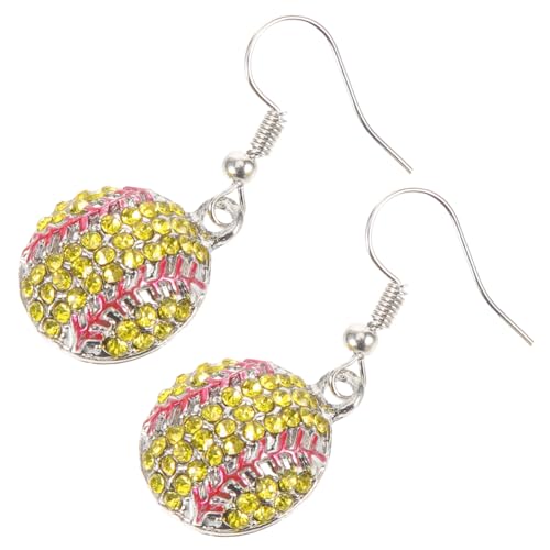 Toyvian 1 Paar Sportliche Ohrringe im Baseball Design für Frauen Dekorative Ear Charms mit Feiner Verarbeitung für an Freundinnen oder Familienmitglieder Toyvian 1 Paar Sportliche Ohrringe im Baseball Design für Frauen Dekorative Ear Charms mit Feiner Verarbeitung für an Freundinnen oder Familienmitglieder von Toyvian