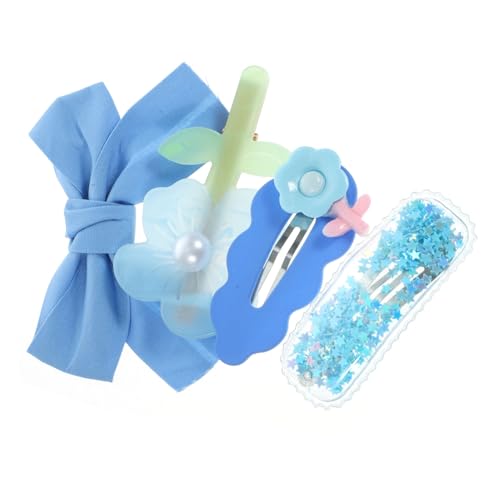 Toyvian 1 Satz Haarspange Haarschmuck Haarspangen Haarklammer Blumen-Entenschnabel-Clips Zubehör für Haarschleifen Tiara Haarnadel Haarschmuck für Kinder entzückende Haarspange Mädchen von Toyvian