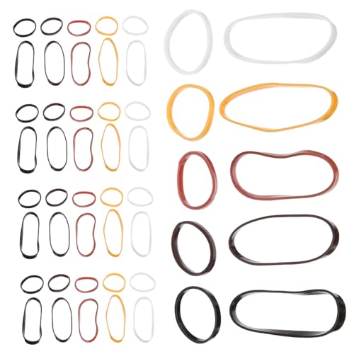 Toyvian Elastische Haargummis Für Mädchen Kleine Elastische Gummibänder Haarseile Haar-accessoires Zum Binden Von Pferdeschwänzen Und Flechten von Toyvian