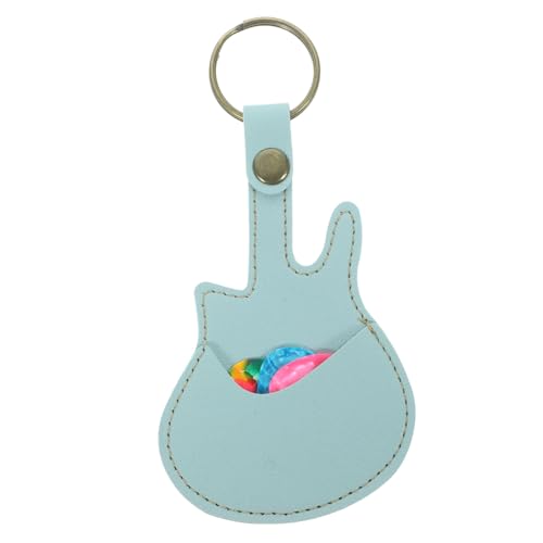 Toyvian 1 Satz Koffer Für Gitarrenplektren Gitarren-Pick-Organizer Kasten Kleine Gitarrenplektren Gitarrenplektrentasche Mit Gitarrenplektren Ukulele-Pick-etui Schüttgut Lagerregal Pu von Toyvian