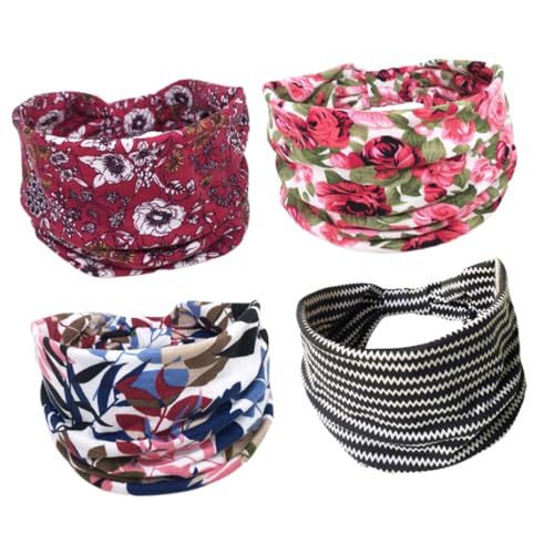 Toyvian 1 Satz Teiliges Sport Stirnband Elastische Und Rutschfeste Haarbänder Für Yoga Fitness Und Sport Absorbiert Schweiß Für Verschiedene Anwendungen Und 4 Stück von Toyvian