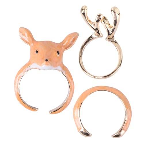 Toyvian 1 Set 3 Pcs Elch Ring Die Ring Weihnachten Weihnachten Präsentiert Ringe Legierung Toyvian 1 Set 3 Pcs Elch Ring Die Ring Weihnachten Weihnachten Präsentiert Ringe Legierung von Toyvian