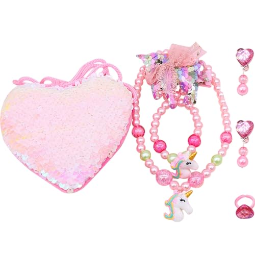 Toyvian 1 Set Einhorn Schmuckset Für ädchen Halskette Und Ohrringe Cartoon Schmuck Für Perfektes Für Geburtstage Und Besondere Anlässe Toyvian 1 Set Einhorn Schmuckset Für ädchen Halskette Und Ohrringe Cartoon Schmuck Für Perfektes Für Geburtstage Und Besondere Anlässe von Toyvian