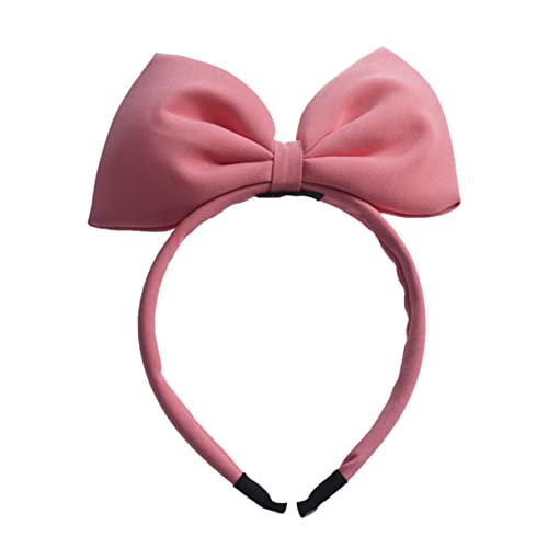 Toyvian 1stk Stirnband Schleife Kopfbedeckung Haargummis Für Damenhaar Bowknot Stirnbänder Mädchen Große Schleife Haarband Verzierte Stirnbänder Für Damen Großer Bogen Mode Kind Kleidung von Toyvian