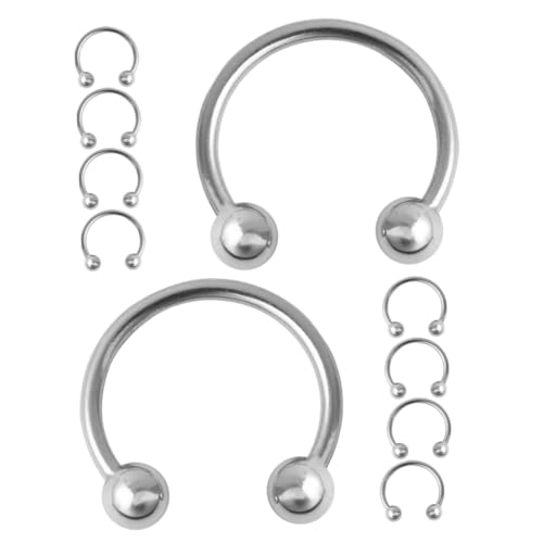 Toyvian 10 Stück Metalllegierung Pferdehufe Ringe C Förmige Hut Accessoires für Baseballmützen Außendurchmesser Sichere Piercing Halter für Damen und Herren Toyvian 10 Stück Metalllegierung Pferdehufe Ringe C Förmige Hut Accessoires für Baseballmützen Außendurchmesser Sichere Piercing Halter für Damen und Herren von Toyvian