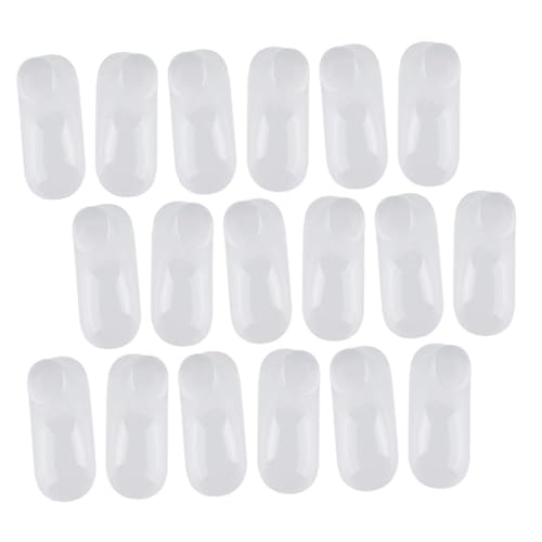 Toyvian 100 Stück Kunststoff Fußmodell Schuhspanner Transparent Schuhformer für Kleinkindschuhe Strapazierfähig Flexibel Formgebung für Babysocken und Schuhe von Toyvian