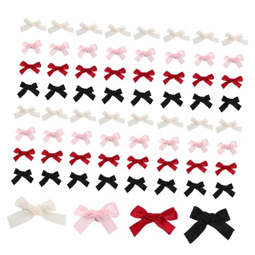 Toyvian 100stücke Haarspangen Mit Schleife in Verschiedenen Farben Sanft Und Leicht Für Mädchen Und Frauen Rutschfest Für Tägliche Styling Und Besondere Anlässe von Toyvian