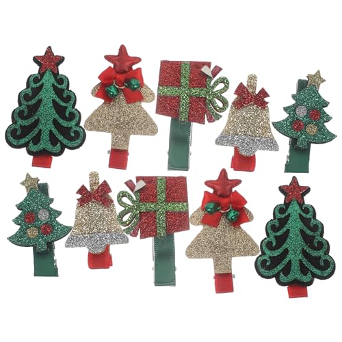 Toyvian 10er Set Weihnachts Haarspangen Für Mädchen Und Kleinkinder Bunte Snap Haarclips Mit Festlichen Motiven Perfekte Haar Accessoires Für Die Weihnachtszeit Und Feste Zufällige von Toyvian