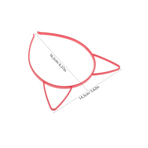 Toyvian 12 Stück Teiliges Katzenohren Stirnband aus Robustem Kunststoff Leichtes Haarschmuck Accessoire mit Bequemem Sitz Verspieltes Design für Frauen und Partys Langlebig und Vielseitig von Toyvian