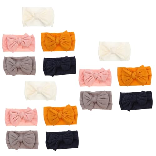 Toyvian 15 Stk Stirnband Bowknot-haarschleife Frauen Bowknot Kopfschmuck Festliche Kopfbedeckungen Handgefertigte Haarbänder Urlaub Baby Kopfbedeckung Stoff Tuch Mehrfarbig Neugeboren von Toyvian