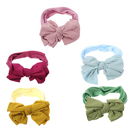 Toyvian 15 Stk Stirnband Baby Kopf Wickel Neugeborene Haarschleifen Neugeborene Turbanschleife Grünes Kopftuch Haargummis Für Kleine Haarschmuck Für Babymädchen Nylon Kleinkind Hut Sanft von Toyvian