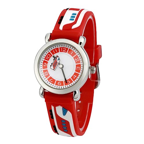 Toyvian Kreative Cartoon-kinderuhr Silikonarmband wasserdichte Quarzuhr Für Studenten Und Junge Mädchen Umweltfreundlich Und Langlebig von Toyvian