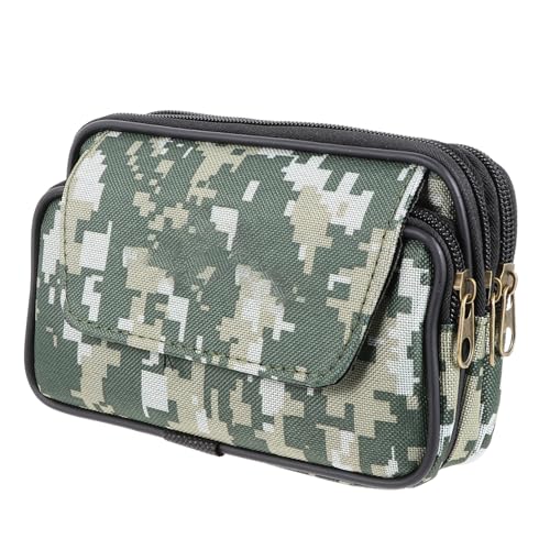 Toyvian Gürteltasche für Smartphones Strapazierfähigem Material Sportliche Hüfttasche mit Reißverschluss für Herren für Outdoor Aktivitäten Wie Reisen Klettern und Joggen von Toyvian