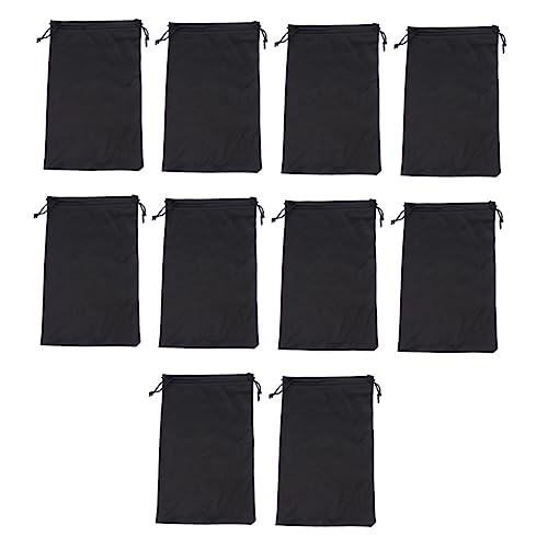 Toyvian 2 Sätze Aufbewahrungstasche Für Brillen Skibrille Schutzbrille Goggle Schneebrille Anti -Nebel Brillenbeutel Beutel Mit Weicher Brille Brillenetui Flanell Schwarz 25 Stück * 2 von Toyvian