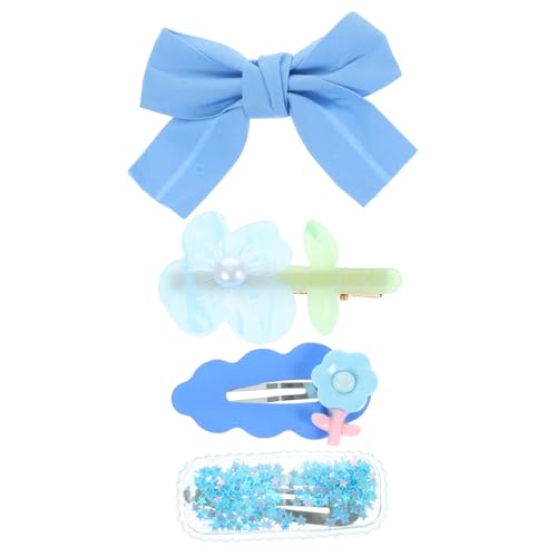 Toyvian 2 Sätze Haarspange Haarschmuck Mädchen Haarnadel Haarspangen Kinder Kinderhaarspangen Für Mädchen Haarspangen Für Babys Anzug Für Kinder Babyanzug Fräulein Acryl Entenschnabel-clip von Toyvian